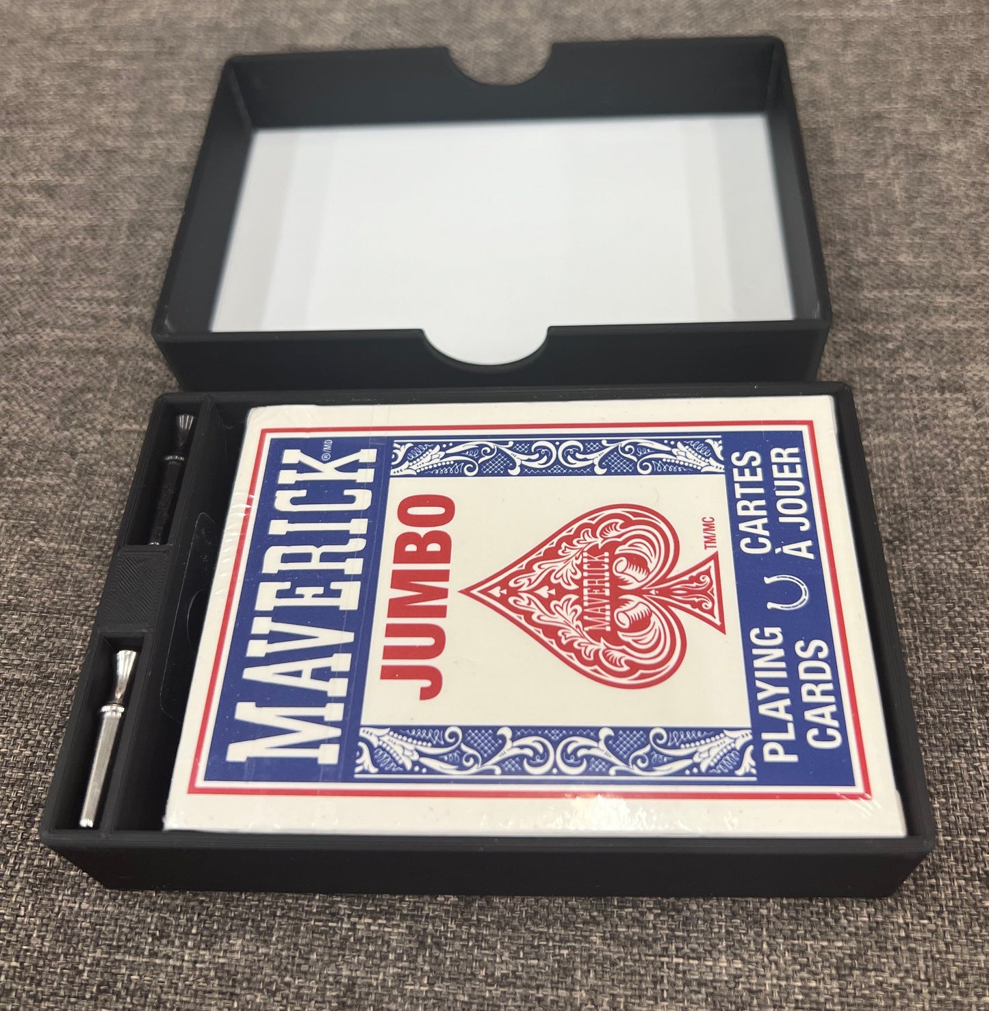 Initials - Personalized Travel Cribbage Board