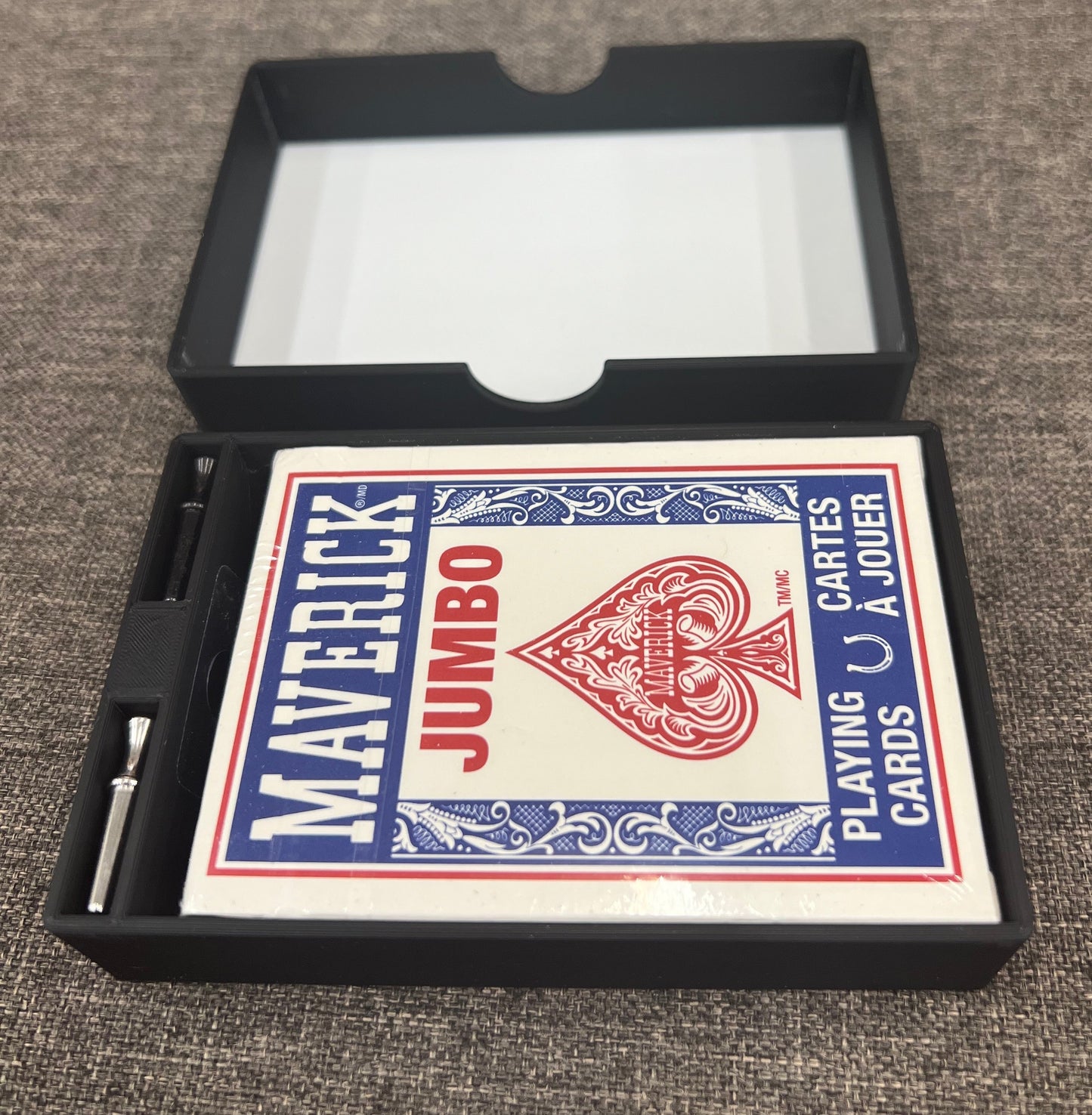Solid Color Travel Cribbage Board
