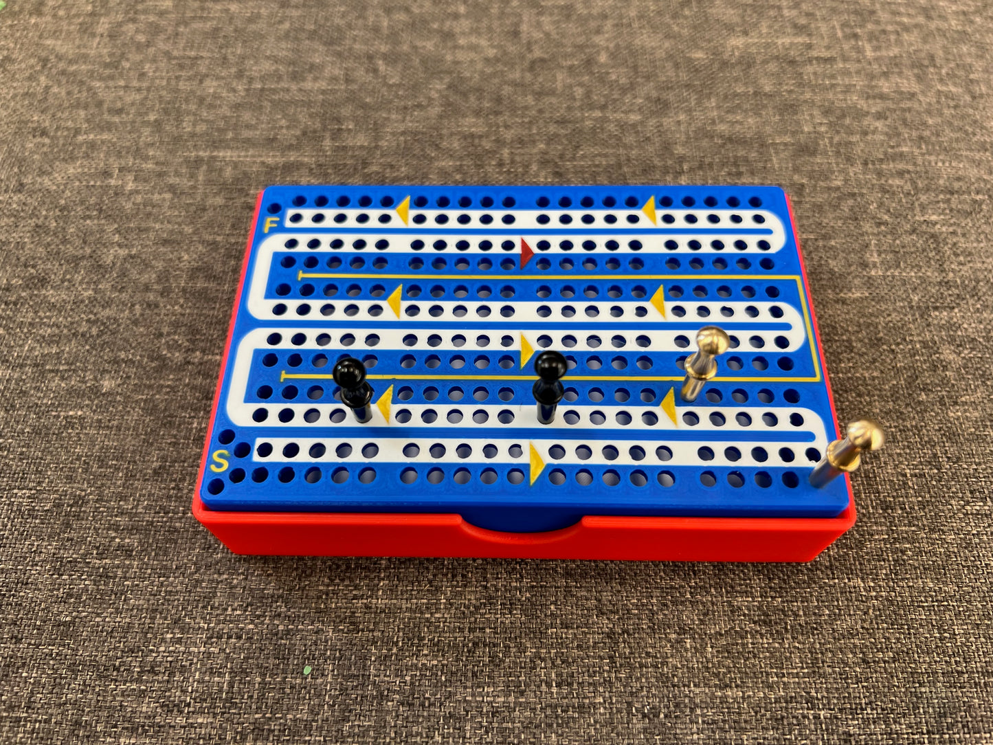 USNA Class Crest Cribbage Board