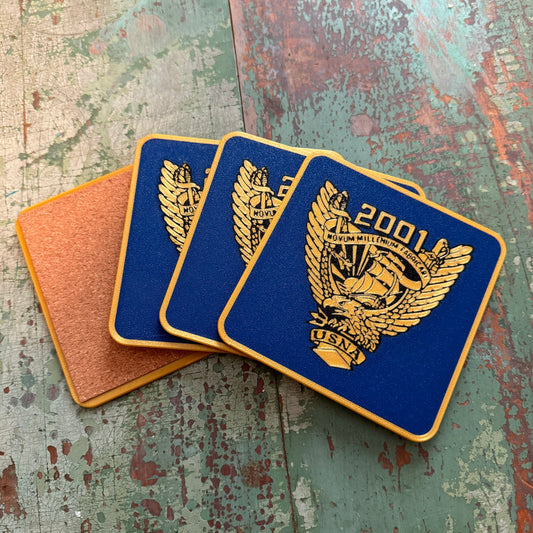 USNA Class of 2001 Drink Coasters