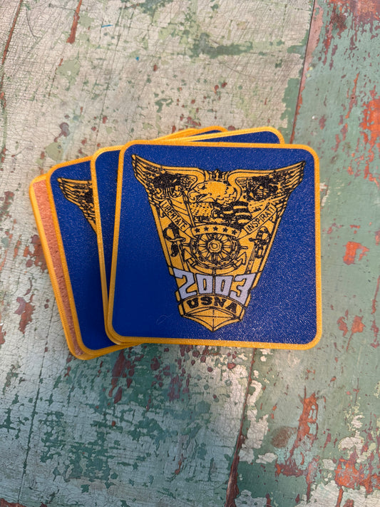 USNA Class of 2003 Drink Coasters