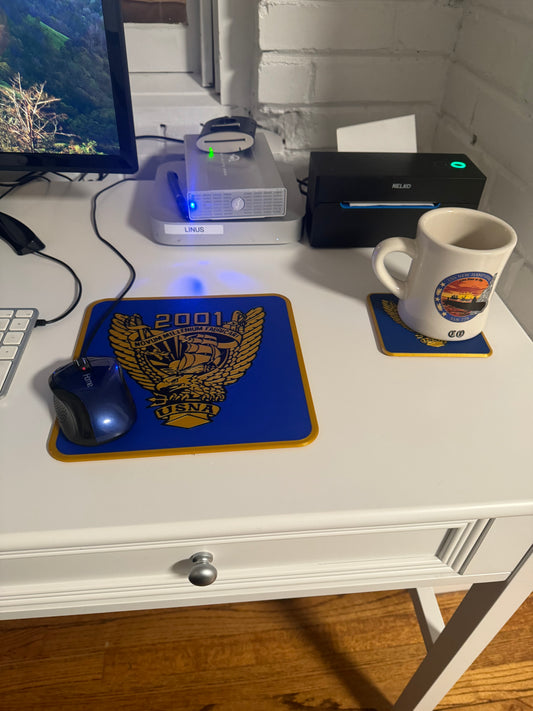 US Naval Academy Class Crest Mousepad