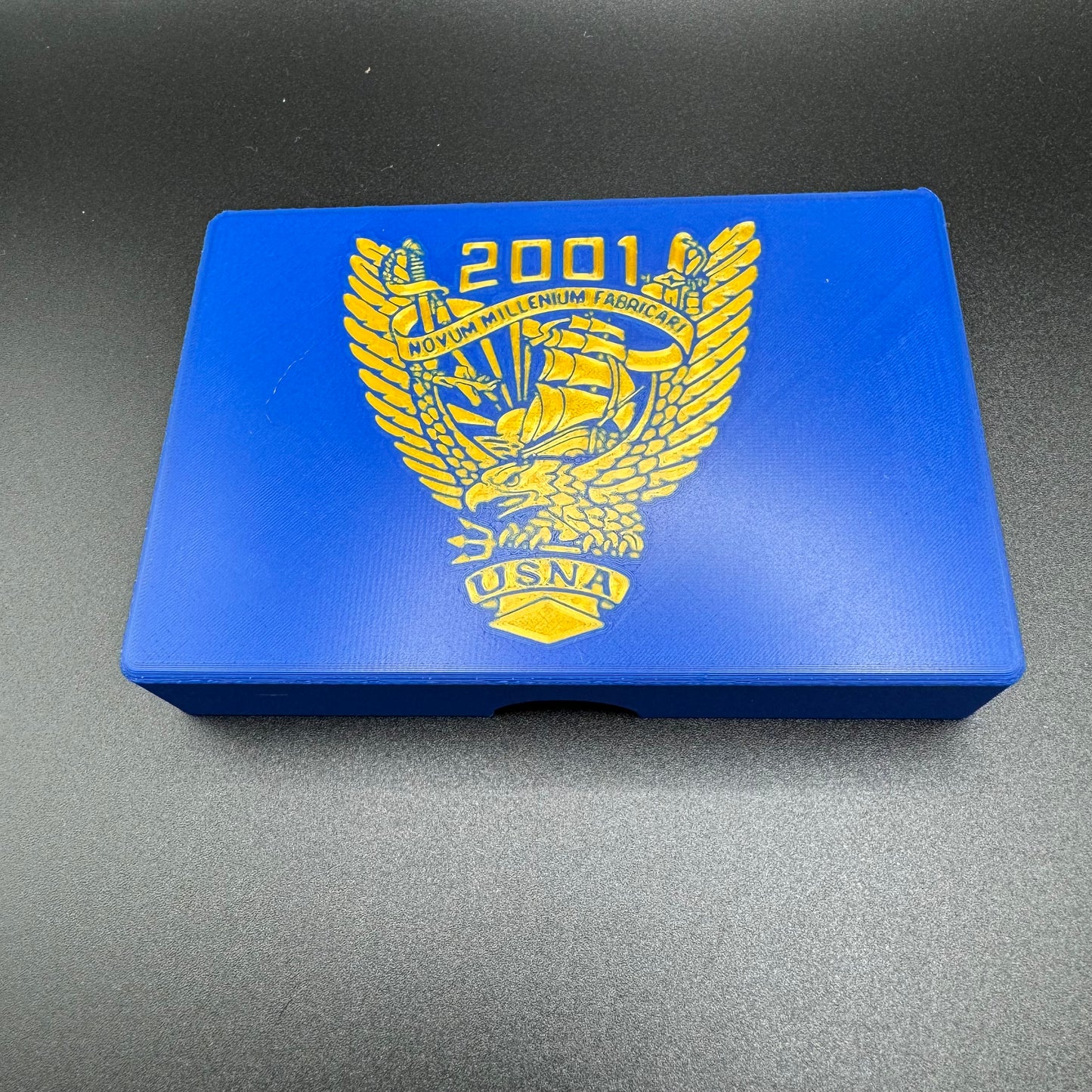 USNA Class Crest Cribbage Board