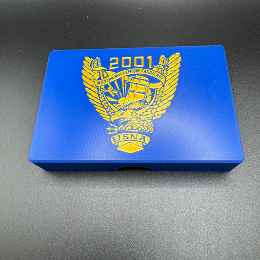USNA Class Crest Cribbage Board
