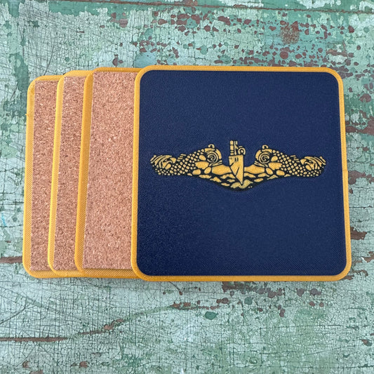 Submarine Dolphins Coasters
