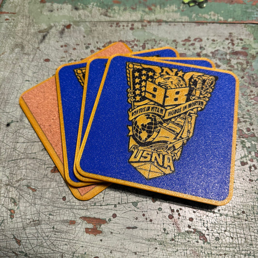 USNA Class of 1998 Drink Coasters