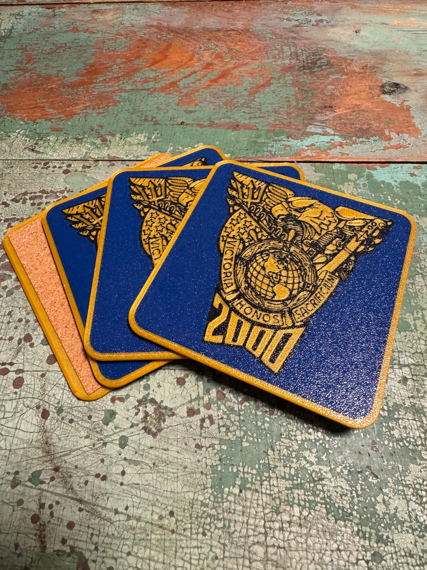 USNA Class of 2000 Drink Coasters