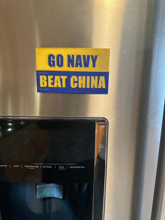 Go Navy, Beat China! Magnet