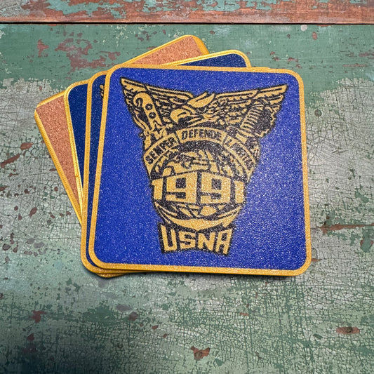 USNA Class of 1991 Drink Coasters